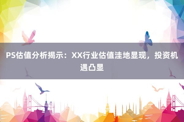 PS估值分析揭示：XX行业估值洼地显现，投资机遇凸显