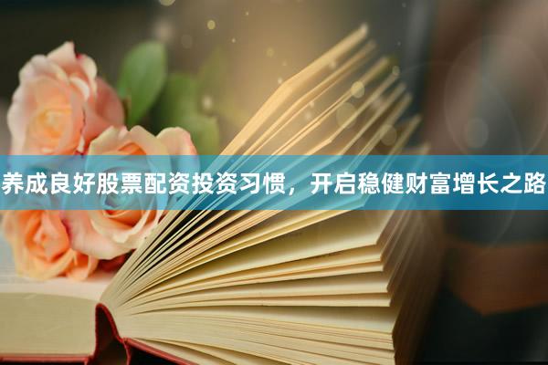 养成良好股票配资投资习惯，开启稳健财富增长之路